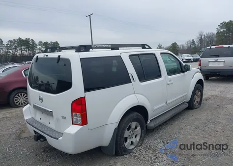 2006 Nissan Pathfinder Se z USA, uszkodzony, nr VIN 5N1AR18W26C629786